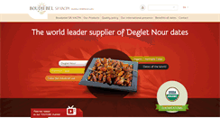 Desktop Screenshot of boudjebeldates.com