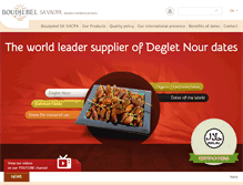 Tablet Screenshot of boudjebeldates.com
